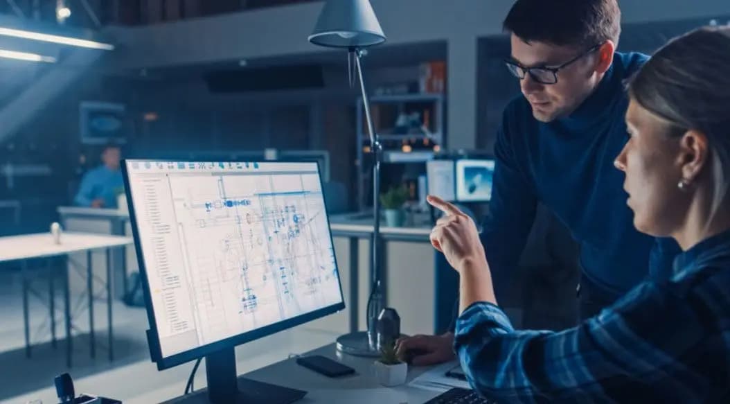 coworkers are talking on computer screen coworkers are talking on computer screen